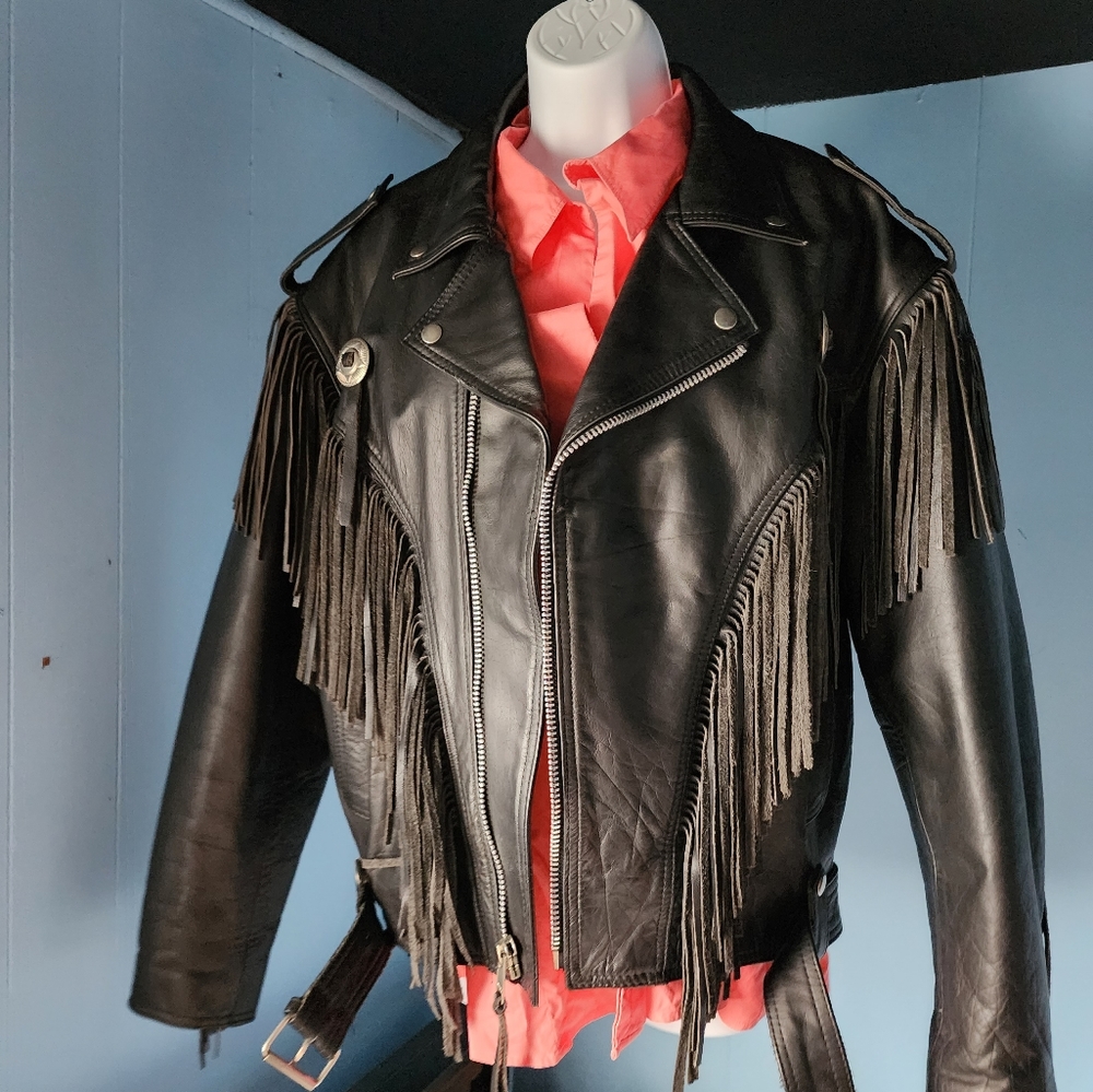 Cresent Bikers Leather Jacket